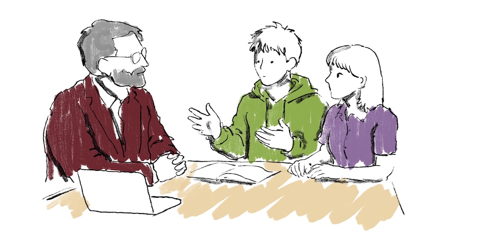 Illustration af Arbejdsproces