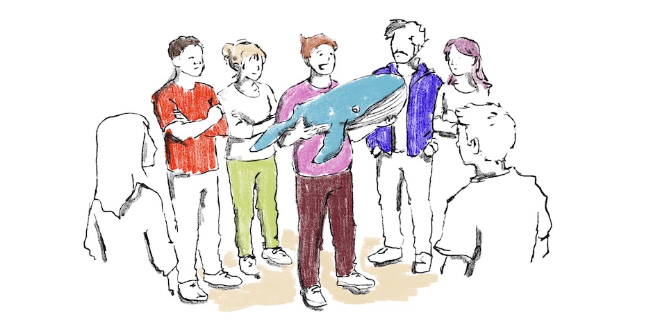 Illustration af Legopsamling