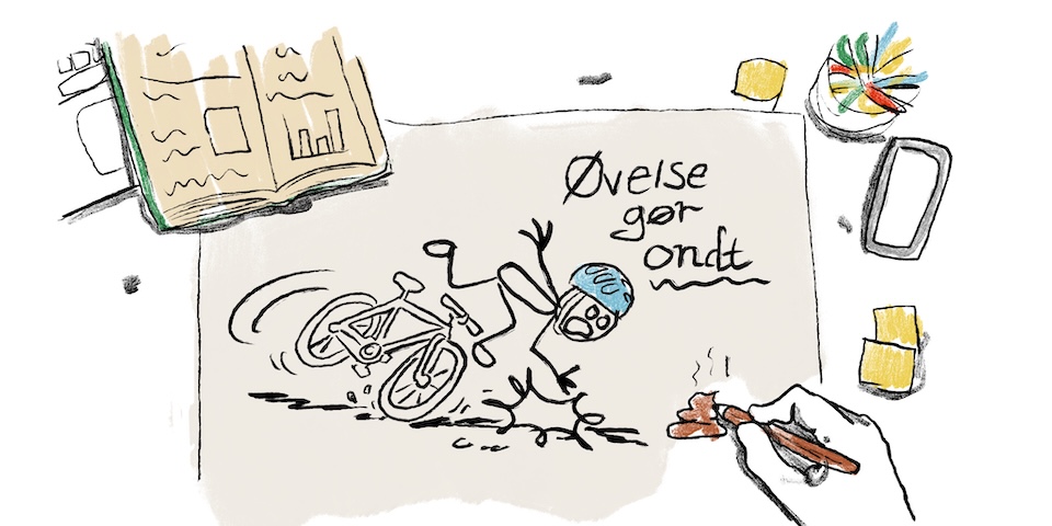 Illustration af Tegne et overblik