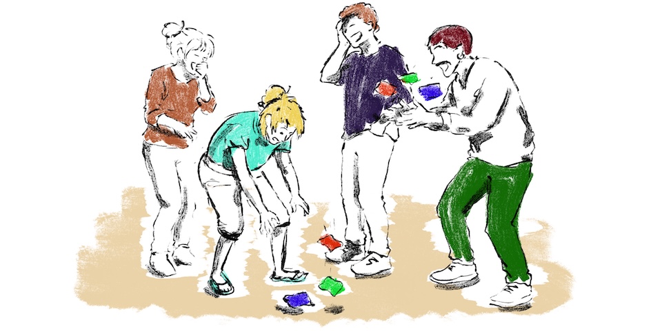 Illustration af en leg